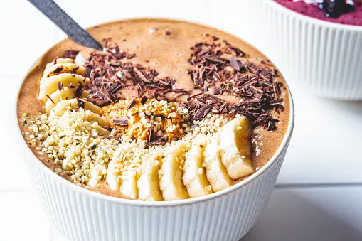 Chocolate Peanut Butter Banana Smoothie