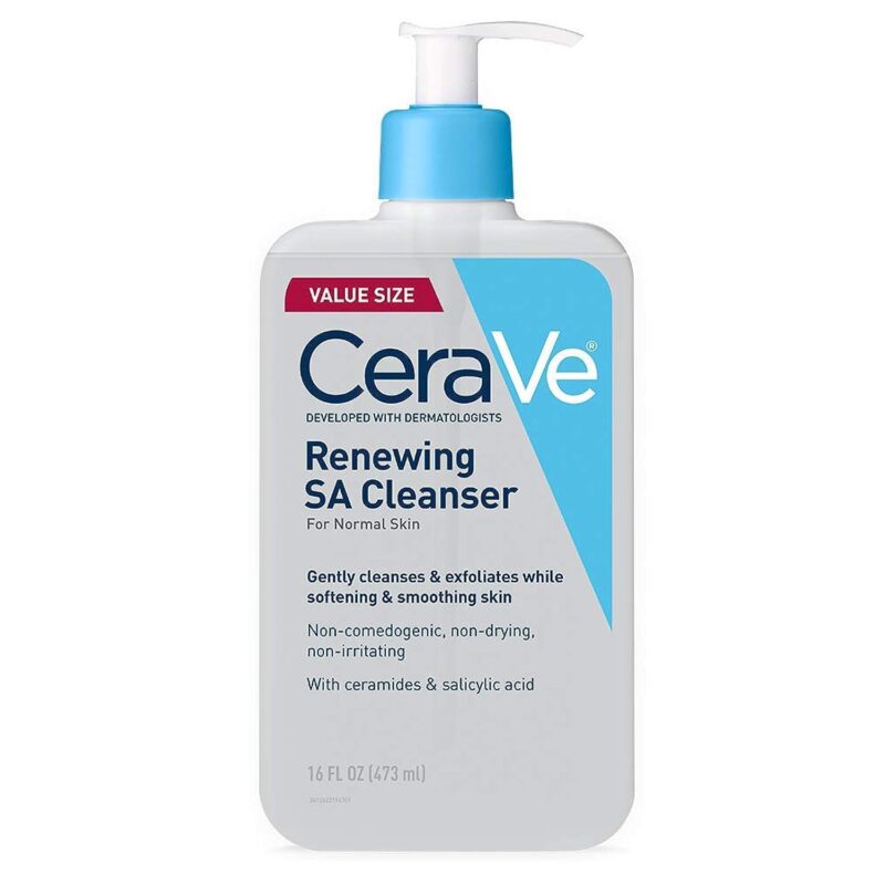 5. CeraVe Renewing SA Cleanser