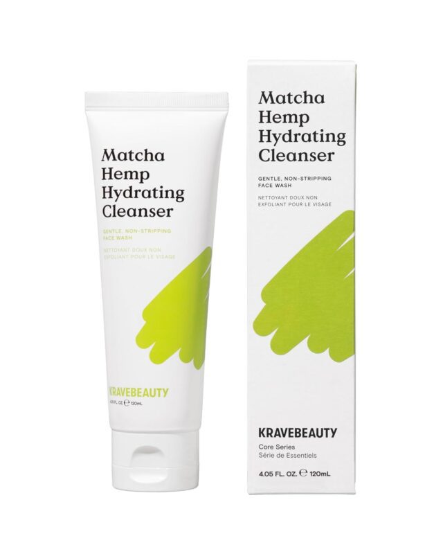 KraveBeauty Matcha Hemp Hydrating Cleanser