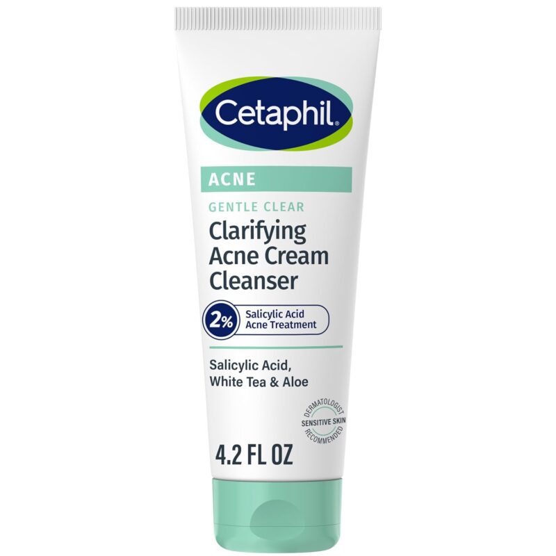 9. Cetaphil Gentle Clear Acne Cleanser