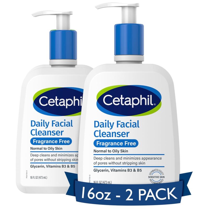 2. Cetaphil Daily Facial Cleanser