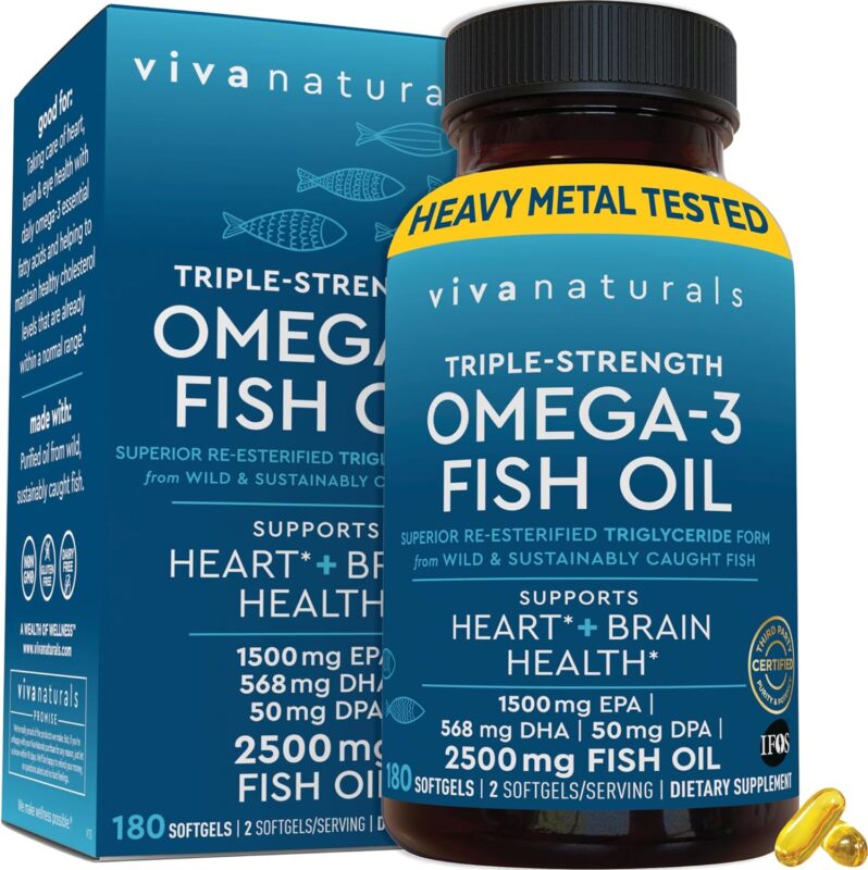 Viva Naturals Omega-3 Fish Oil