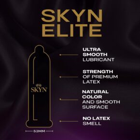 SKYN Elite - Lubricated Latex-Free Condoms allforhealthblog.com 5