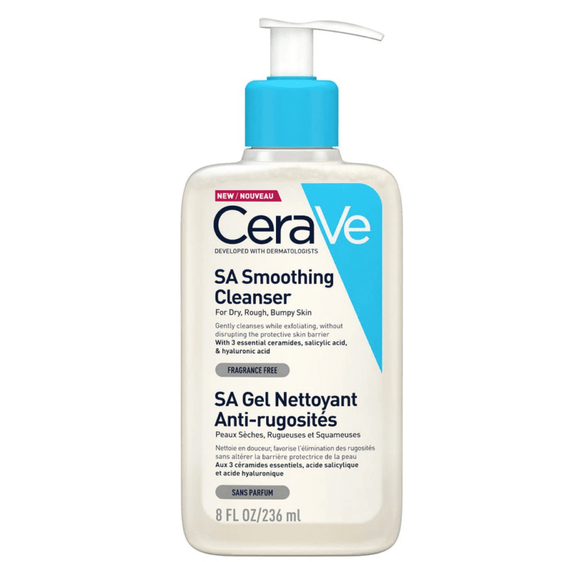 3. CeraVe SA Smoothing Cleanser